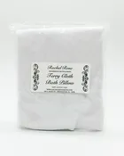 Terry Cloth Inflatable Bath Pillow