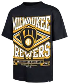 47 Brand Brewers Foundational T-Shirt - Men's