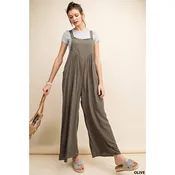 OVERALL RAYON CREPE JUMPSUIT