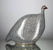 Guinea Hen - Gray Spotted Blue Medium