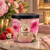 Raspberry Peach Candle <3