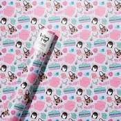 Brittany Paige - 90s Baby Birthday Wrapping Paper
