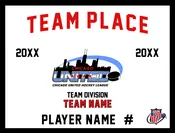 2026 CUHL INDIVIDUAL PLAYER BANNER 28 x 40  SIZE