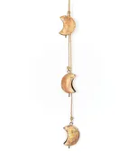 Indukala Moon Trio Wind Chime - Rustic bell #CWB 102