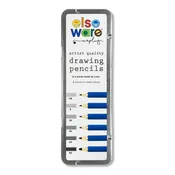Drawing Pencils - Artist Quality - Protective Tin - Set of 6