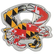 Bottle Opener / Magnet- Crab Flag Maryland
