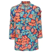 1980's Original Jams Surf Line International Blazer - Purple/Blue Floral
