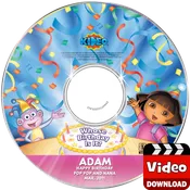 Dora the Explorer Kid's Photo Personalized Digital MP4