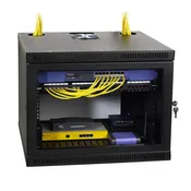 8U Security Wall Mount Cabinet