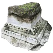 16th C. Hand Carved Capital Stone Base Architectural Element sculpture Pedestal