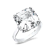 Asscher Cut 12.0 Ct. 14K Ring