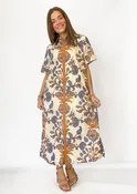 Audrey Floral Midi Dress