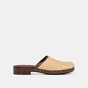 ALANIS FLATS LT NATURAL RAFFIA