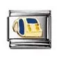 Authentic Nomination Link - Enamel - Book Bag / Cash Register - RETIRED - Last Chance!