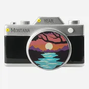 Personalized Camera Ornament With Scene