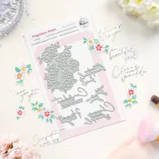 Fragrance Notes Press Plates by PinkFresh Studios
