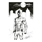 The Bolt Illustration - Dynamic Superhero Art by Jay Taylor — On the Square Comics & Studio