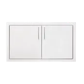 TrueFlame 30" Double Access Door Hidden Hinge — TF-DD-30-A