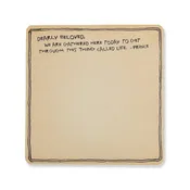 Dearly Beloved (Prince) Square Notepad