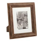 Mud Pie Lg Reclaimed Matte Wood Frame