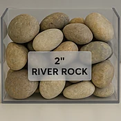 2" River Rock | Jon's Rental