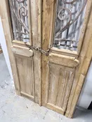 Doors with Iron 39in x 90in x 1.75in #1608