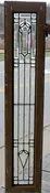 Antique all beveled glass sidelight.