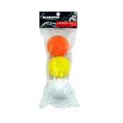 Gladiator Lacrosse® Pack of 3 Official Lacrosse Balls  – Multicolor – Meets NOCSAE Standards, SEI Certified