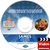 Gregory and Me - See What I Can Do Personalized Photo Digital MP4