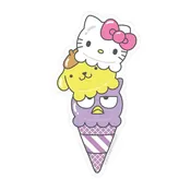 HELLO KITTY TRIPLE DIP VINYL
