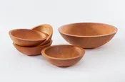 Cherry Wood Salad Bowl 12"  (Serves 4) Free Shipping