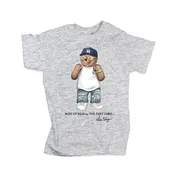 Boss Up Bear Tee (Grey - Limited Edition)