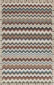 Abbott Rectangle Area Rug - Multicolor Wool Blend, 5' X 8'