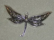 Dragonfly Pendant 2 1/2″ L