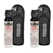 9.2 oz. Bear Spray & Mountain Lion Spray with Belt Holster, 2-Pack