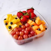 4-Square Mixed Fruit with Strawberries