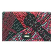 CLUTCH BAG WITH REMOVABLE CHAIN - DRAGONFLY