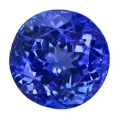4.50ct AAA Round Certified Tanzanite 10mm
