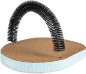 Catstages Scratch & Groom Scratch Pad & Grooming Brush Cat Toy