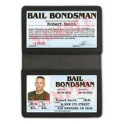 Bail Bondsman Folio (Leather Case Included) - Custom Made