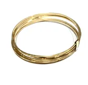 14k Gold 7 Stacked Bracelet