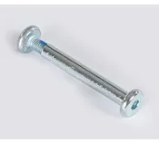 Double Axle Steel for Assembly of Brake Housing Joker Kids Skates (Single)