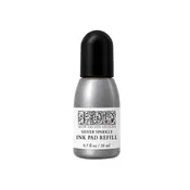 IOD Decor Ink Silver Sparkle Metallic Decor Ink Pad Refill