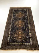 000009 Balouch Oriental Persian Rug 6.1x3.7