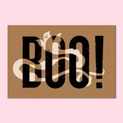 BOO! Postcard