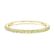 Peridot 14K Yellow Gold Ring