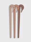 Eco-Friendly Elastic Cutters 3pc Set in Multi