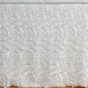 Allora Bed Skirt - Winter White - Queen