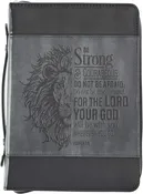 Bible Cover Be Strong and Courageous - Joshua 1:9