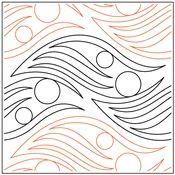 Art Deco Waves Pantograph